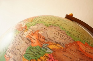 A warm-toned globe representing changes in cultural differences around the world.